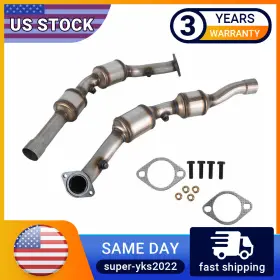 73013-73014 Sarotin Catalytic Converter For 2010 2011 Chevrolet Camaro 3.6l V6 Epa Left Right New