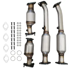 Em201240s02 Sarotin 4x Catalytic Converter Set For 05-18 Nissan Frontier 05-12 Pathfinder 4.0l Epa