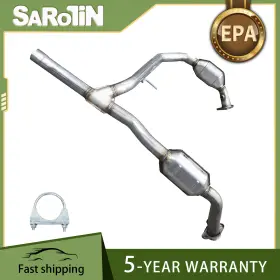 Se200654s Sarotin Catalytic Converter For 2004-2006 Ford F-150 5.4l 4wd Epa Highflow Left Right