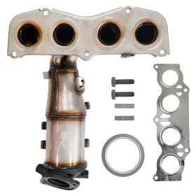 Sarotin Tyca07-r-2.4 Catalytic Converter Compatible With For Toyota Camry 2.4l 07-09 Rear