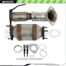 Scit178608oo01 Scitoo Both Catalytic Converter Set For Honda Accord 2.4l 2008 - 2012 Front And Rear Side