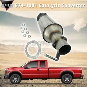 9c3z5h221b Sctdktech 674-1001 Diesel Particulate Filter Dpf For 08-10 Ford 250 350 Super Duty 6.4l