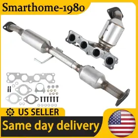01116-2 Se New Front And Rear Catalytic Converter For 2011-2014 2015 Hyundai Sonata 2.4l Epa
