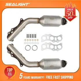101339 Sealight 101340 Pair Front Catalytic Converter For 2005 2006 2007 2008 Toyota Tacoma 4.0l