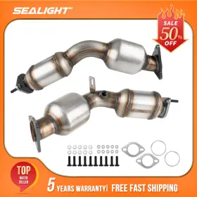 644029 Sealight Pair Catalytic Converter For 2008 2009 2010 2011 2012 2013 Infiniti G37 3.7l