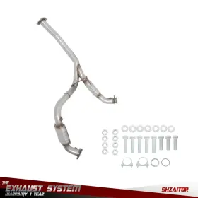 Ie1336803es Shzaitor Front Catalytic Converter For Chevrolet Silverado 2500 And 3500 Hd 2011-17 6.0l V8