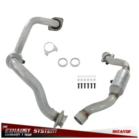 Ie1339182es Shzaitor For 2019-2022 Ford F-250 Super Duty 6.2l V8 Flex Sohc 448014 Catalytic Converter
