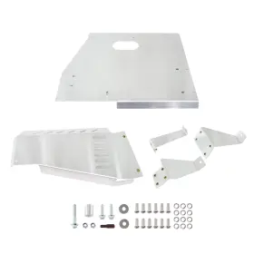 Lsot001555 Silverautoparts Fits For 2016-2023 Pilot Passport Ridgeline Catalytic Converter Skid Plate Kit