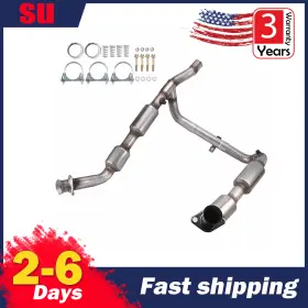 A0482a0023 Su Catalytic Converter Set Fits For 1998-2000 Ford F-150 5.4l 4r100 Trans 4wd Only