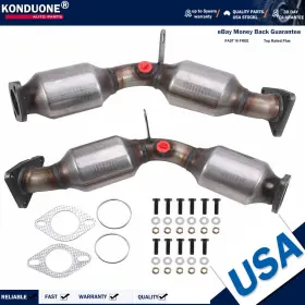 12h5485 Superauto-parts Lh Rh Catalytic Converters For 2008 2009 2010 2011 2012 2013 Infiniti G37 3.7l