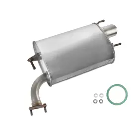 603132 Superlative-autoshop Rear Muffler For 2007 2008 2009 2010 2011 Toyota Camry 2.4l 2.5l With Gaskets
