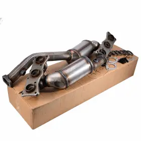 Ecp18015701pp Sy Front Rear Catalytic Converter For 2007-2012 Bmw 128i 328i 328xi X5 3.0l L6 Epa