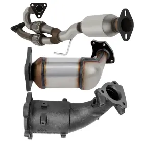 T842806k T-rank Autoparts Epa 3pc Exhaust Catalytic Converter Set For 2003-07 Nissan Murano Suv 3.5l Obdii