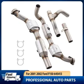 Exs22-00058sr-003-w Tembor Catalytic Converter For Ford F-150 Expedition 2001 2002 4.6l V8 4wd