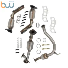 Bw782124th Tinvhy For 2003-2009 Toyota 4runner 2005-2011 Tacoma 4.0l All 4 Catalytic Converters