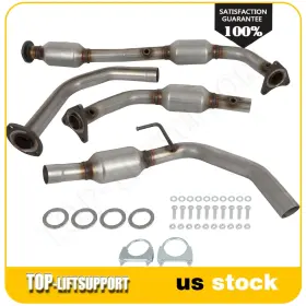 Adv178663er01 Top-lifesupport Catalytic Converters Set For Toyota Tundra 4.6l 2010-2016 With Gasket Left &right