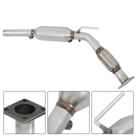 Law187536 Top-multifarious Catalytic Converter For 2005-2011 Volkswagen Jetta Stainless Steel 2.5l 54751