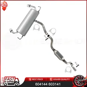 202787 Topcar Automarket Resonator Pipes Dual Muffler Fits For Ford Escape 13-2019 1.5 1.6 2.0 2.5l