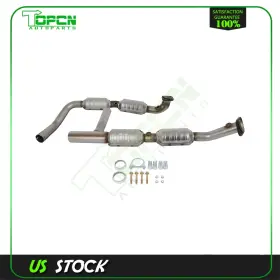 Top178679r01 Topcnautop Y Pipe Catalytic Converter For Ford E-150 E-250 E-350 5.4l 2005 2006 2007 2008