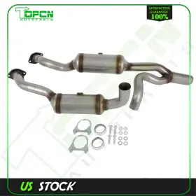 Top18017001cn Topcnautop Catalytic Converter For 2010 2011 Jeep Wrangler Direct Fit Front Stainless 50498