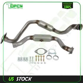 Topcn178630 Topcnautop Catalytic Converters For Ford 11-2016 F-250 F-350 Super Duty V8 6.2l 44852 44853