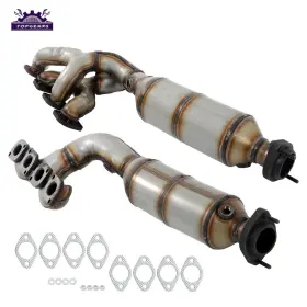 Topgears56 Tpg106470 2pcs Manifold Catalytic Converter For Bmw 750i / 750li 4.8l 2006-2008 Left Right