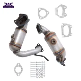 Tpg192060 Topgears56 For Jeep Cherokee 2014 2015 2016-2018 Jpcz010 Jpcz011 2pcs Catalytic Converters
