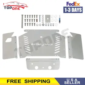Topot001205 Topone Catalytic Converter Protection Anti Theft Shield For 2016-2022 Toyota Tacoma 2wd