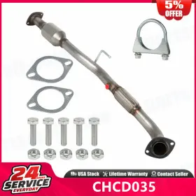 Chcd035 Topstoreautoparts Chcd035/036 Flex Pipe Catalytic Converter For 2007-2011 Toyota Camry 2006-2008 Solara 2.4l