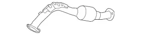 17402-0v010 Toyota Genuine Intermediate Pipe