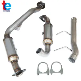Tr35932 Turitrade For Ford F-150 2011 2012-2014 5.0 V8 Catalytic Converter Driver And Passenger Side