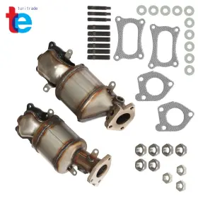Tr51842 Turitrade For Honda Odyssey 3.5l 2008-2010 Bank 1&2 Catalytic Converter 16643 16658