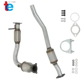 Tr63704 Turitrade For Chevy Equinox 2.4l Both Catalytic Converters 2010 2011- 2014 Front Rear Side