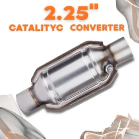 84932848949 Universal For All Toyota Catalytic Converter 2.25 Stainless Steel Heavy Duty