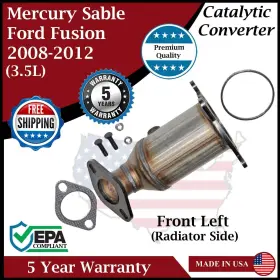 642215 Us Convertors Front Left Catalytic Converter For 2008-2012 Ford Fusion Mercury Sable 5 Year W