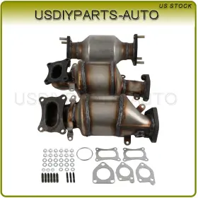 45131-45132-16447 Usdiyparts Us178605ts01 Complete Catalytic Converters For 2009-2015 Honda Pilot 3.5l