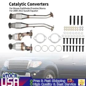 Chzhq05-11nszhz01 Vipjq Catalytic Converter Fits 05-14 Nissan Frontier 05-12 Xterra Pathfinder 4.0l Set
