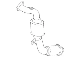 7l8-254-301-px Volkswagen Genuine Catalytic Converter