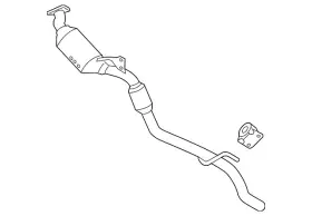 7p0-254-301-bx Volkswagen Genuine Catalytic Converter