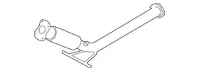 36000188 Volvo Genuine Front Pipe