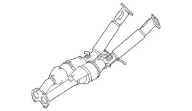 36001474 Volvo Genuine Catalytic Converter