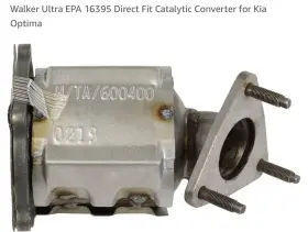 16395 Walker Catalytic Converter-epa Direct Fit Kia Hyundai