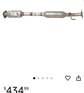 84232 Walker Calcat Carb Direct Fit Catalytic Converter For 14-17 Optima Sonata