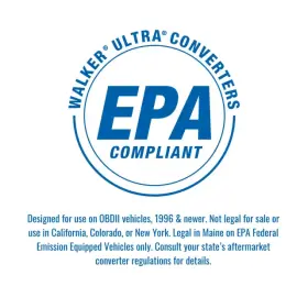 55312 Walker Exhaust Genuine Ultra Epa Direct Fit Catalytic Converter