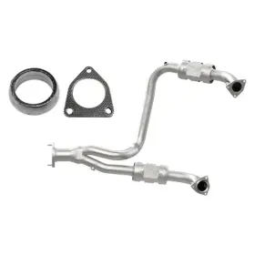 Vs-sgsid70 Walker Catalytic Converter And Pipe Assembly With Exhaust Flange Gaskets Kit