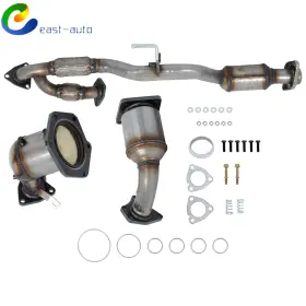 Wflnhb Ea1580192su All 3 Catalytic Converters For Nissan Pathfinder 3.5l 2013-2019 With Flex Y-pipe