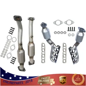 On881620l Wflnhb For Nissan Armada Pathfinder 5.6l 2005-2015 4pcs Front Rear Catalytic Converter