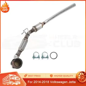 55428 Wheelrim-club For Volkswagen Passat 1.8l 2014 2015 2016 2017 Catalytic Converter Flex Pipe