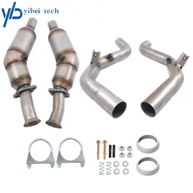 Yi399252t Yibei-tech Right And Left Catalytic Converter Set For Land Rover Range 5.0l 2014-2019