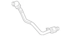Genuine Mercedes-benz Converter & Pipe 463-490-73-00 New. Price: $1901.90.
